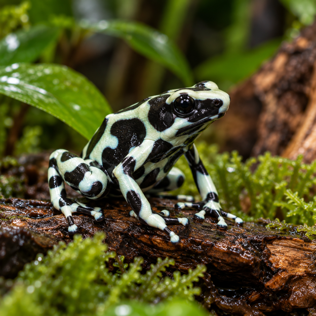 Dendrobates auratus pena blanca